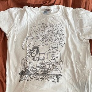 Megg, Mogg, and Owl T-shirt